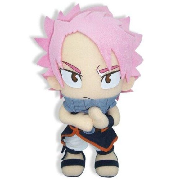 Fairy Tail Natsu Soft Plush Doll 8" Chibi SD Toys Anime New Licensed Ge6969 - Picture 1 of 5